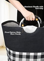 BlissTotes Large Laundry Basket Laundry Hamper Bag