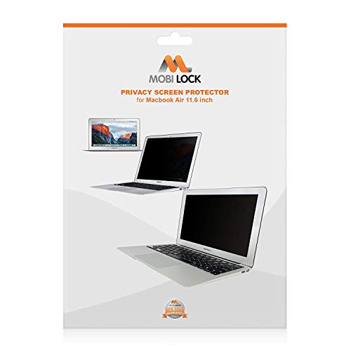 Mobi Lock Privacy Screen Filter and Scratch Proof Protector for Apple Macbook Air 11.6″ with Retina Display (Pack of 1)