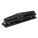 UNV74323-12-Sheet Deluxe Two- and Three-Hole Adjustable Punch