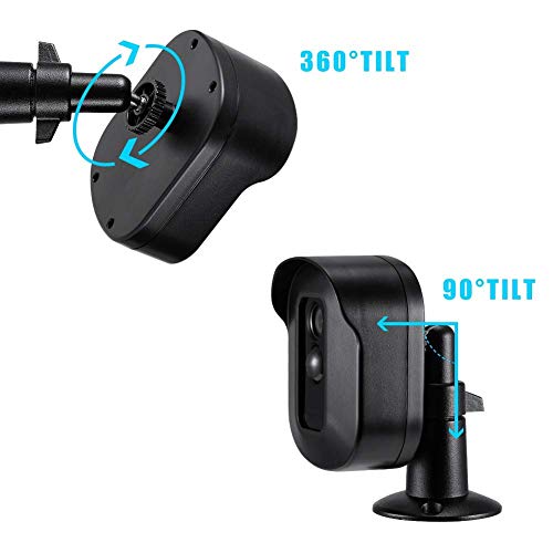 Blink XT2 Wall Mount Bracket,Full Protective Housing and Metal Mount for Blink XT2 Blink XT Cameras Weather Proof Adjustable Indoor Outdoor Mount and Cover for Blink XT Camera Security System (Black)