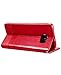 Crosspace Compatible with Galaxy S7 Edge Case [5.5 inch 2016 Release] Wallet Case PU Leather Cases Magnetic Folio Book Stand Flip Case Cover with Card Slots (Red)