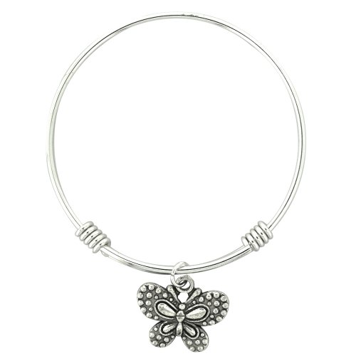 Butterfly Silver Expandable Kona Bracelet