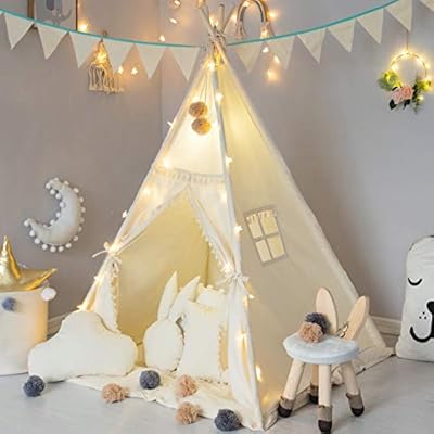 kids teepee with lights