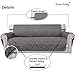 Easy-Going Sofa Slipcover L Shape Sofa Cover Sectional Couch Cover Chaise Lounge Slip Cover Reversible Sofa Cover Furniture Protector Cover for Pets Kids Children Dog Cat (X-Large, Gray/Light Gray)