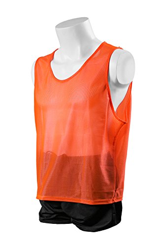 Kwik Goal Hi-Vis Scrimmage Vest, Orange, Youth