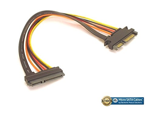 SATA III - SATA 3 Male to Female 5 wire 8 Inch Extension Cable