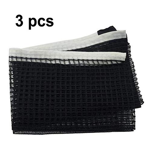 image for Agirlvct 3Pcs Table Tennis Net,Heavy Duty 70.8 inches Length Indoor/Ou