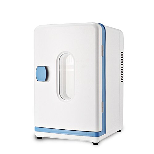 Click Here to See More Images DULPLAY Portable Compact Mini Fridge,Cools & Heats 12 Liter Capacity 100% Freon-free Includes Plugs For Home Outlet & 12v Car Charger-A 29.5x27x42.5cm(12x11x17inch)