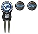 Team Golf NFL Detroit Lions Divot Tool Pack With 3 Golf Ball Markers Divot Tool with 3 Golf Ball Markers Pack, Markers are Removable Magnetic Double-Sided Enamel