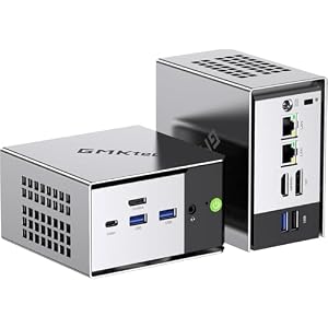 GMKtec ゲーミングミニPC M8 Ryzen 5 PRO 6650H搭載 16GB LPDDR5＋512GB SSD OCuLink対応