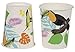 Tropical Party Supplies – Serves 24 – Includes Plates, Knives, Spoons, Forks, Cups and Napkins. Perfect Party Pack for Birthday Parties and Bridal Showers, Bird Pattern