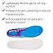Envelop Gel Insoles for Men & Women - Shoe Inserts for Walking, Running, Hiking, Standing All Day - Cushion Soles for Heels, Arch Support, Plantar Fasciitis, Flat Feet - Fit Sneakers, Boots (1 Pair)