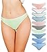 Emprella Underwear Women Thong Pack - No Show Panties, Seamless Sexy Breathable Assorted