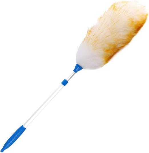 Long Handled Lambswool Duster with Extension Pole