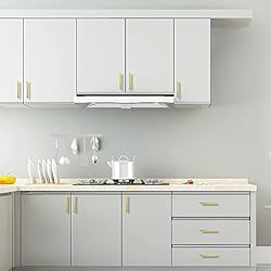 homdiy 25 Pack Square Cabinet Handles Brushed Brass