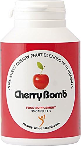 CherryBomb Sweet Cherry Fruit Extract 180 Veg Caps (2 tubs for Price of 1)