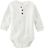 OshKosh B'gosh Baby Boys' Thermal Henley Bodysuit (Baby)