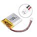 uxcell Power Supply DC3.7V 480mAh 2P PH 2.0mm Pitch Li-ion Rechargeable Lithium Polymer Li-Po Battery