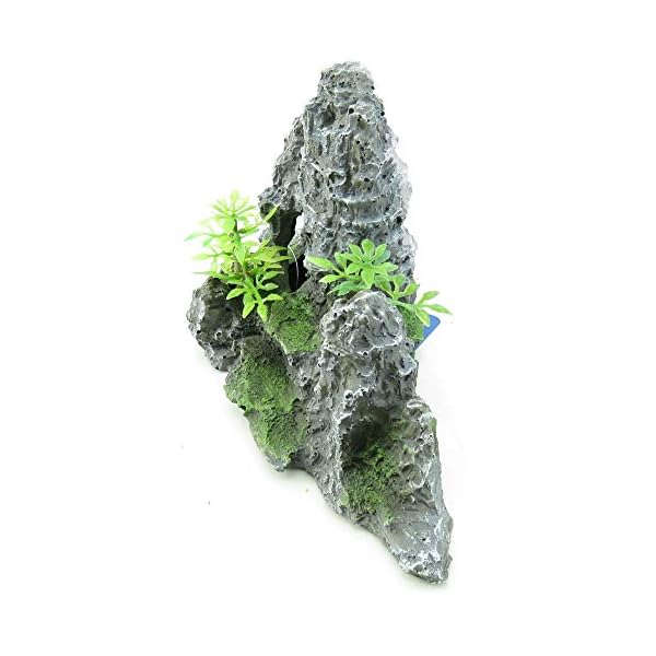 Trixie 8853 Felsformation mit Höhle/Pflanzen, 22 cm – Bild 5