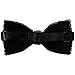 habibee Rhinestone Pre-tied Bow Tie for Men Adjustable Sequin Bow Tie for Wedding and Party Costume Accessories
