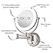 Zadro Surround Lighted Dimmable Sunlight 10X/1X Magnification Wall Mount Bathroom Makeup Grooming Mirror with 10.5