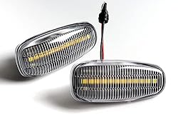 HK5 Pair Clear Lens Turn Signal Side Marker Light
