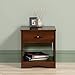 Sauder Beginnings Night Stand, Brook Cherry