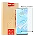 PULEN for Huawei (P30 Pro) Screen Protector,HD Clear 3D Full Screen Coverage Anti-Fingerprints 9H Hardness Tempered Glass for Huawei P30 Pro 2019,6.47'' (Black)