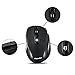 EagleTec Wireless Mouse for Computer, Notebook, PC, Laptop and Mac, Cordless Computer Mouse with Mini USB 2.4GHz Receiver, Small Portable Ergonomic Mouse MR5M2509 Black
