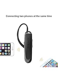 New Bee Bluetooth 4.0 auriculares auricular inalámbrico en coche en oreja headphoneearpiece para iphone X 8 Plus 7 Plus, 6 plus, 5s, 5 °C, 5, 4S para Galaxy Note