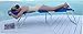 Ergo Lounger OH Therapeutic Face Down Lounger, Aluminum