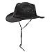Dorfman Pacific Mens Weathered Cotton Outback Bushmaster Hat (Brown, M)