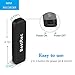 Mini Voice Recorder, BestRec 8GB USB Audio Voice Recorder, Rechargeable 512kbps Recording Device, Easy One Button Operation - Black