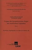 Corpus der byzantinischen Siegel mit metrischen Legenden Teil 1 : Einleitung, Siegellegenden von Alpha bis inkusive My, Kyriaki, Wassiliou-Seibt Alexandra, 3700170092