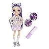 Rainbow-High-Cheer-Fashion-Doll-Luxury-Outfits-Pom-Poms-Cheerleader-Doll-Violet-Willow-Purple-Themed-Fashion-Doll-Rainbow-High-Cheer-Series-Perfect-Gift-For-Girls-Age-6 Rainbow High Cheer Fashion Doll - Luxury Outfits, Pom Poms & Cheerleader Doll - Violet Willow, Purple Themed Fashion…