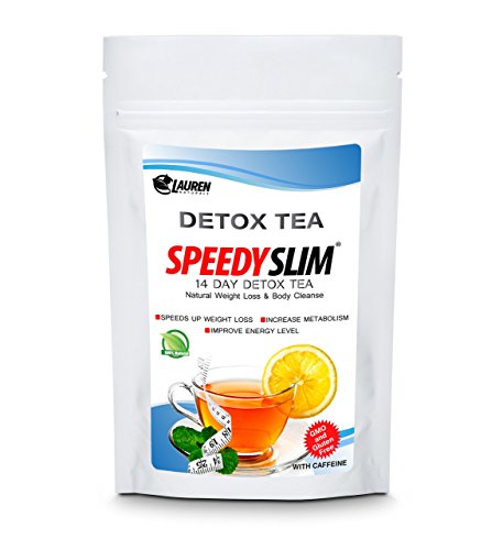 Weight Loss Tea For Liver Detox and Skin Detox -- Made From Organic Herbal Green Tea -- No Risk Full. 14 Day Supply