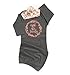 Qiylii Newborn Baby Girl Isn't She Lovely Floral Nightgowns Headband Sleepwear Sleeping Bag (0-3 Months, Gray)