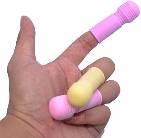 Finger Magic Wand Vibrating Massager Mini Size Battery Operated