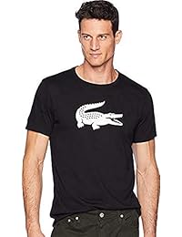 Lacoste TH3377 - Camiseta de manga corta para hombre con logotipo de Gator Graphic