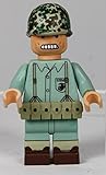 USMC Minifigure WWII Pacific Marine Highly Detailed Custom Building Military Soldier