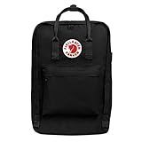 Fjallraven Kanken Laptop Backpack, Black, 17-Inch