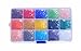 LK-CRAFTS Wholesale Lot 1500pcs Round (Similar Cut #5000) 4mm Crystal Beads 15 Colors with Storage Box. #1