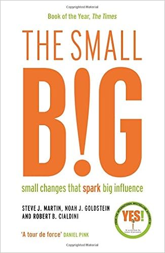 Book cover - The Small Big: Small Changes That Spark Big Influence