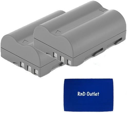 2-Pack of ENEL3e Digital Replacement Battery EN-EL3E for Nikon D700 Digital SLR Camera