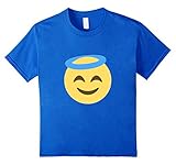 Angel Face Emoji T-Shirt Halo Innocent Not Guilty Heaven