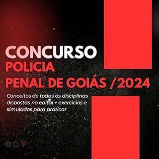 Livro Concurso Policia penal de Goias/2024: Todas as disciplinas do edital em um só lugar.