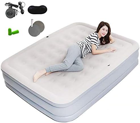 CX ECO Double Inflatable Mattress Air Bed King Size Double Air Bed Lightweight Portable Mattress Ideal for Guests, Camping & Sleepovers