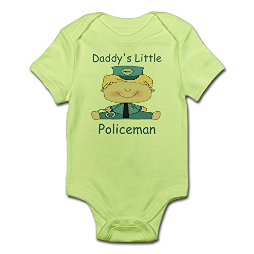 CafePress - Daddy's Little Policeman Infant Bodysuit - Cute Infant Bodysuit Baby Romper