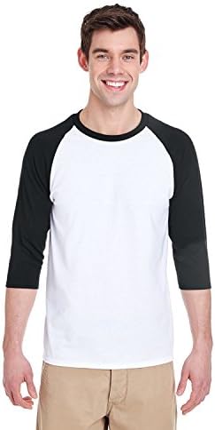 Heavy Cotton 3/4-Sleeve Raglan T-Shirt (G570)