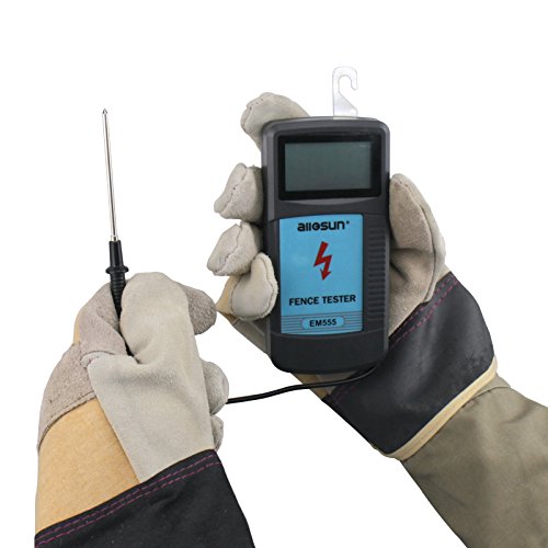 Digital Electrical Fence Tester High Voltage 300-9900V Gardening Tools